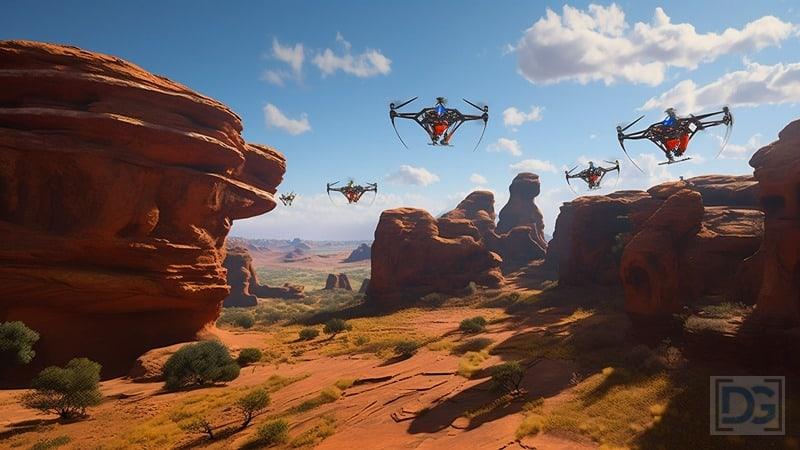 history of drone racing