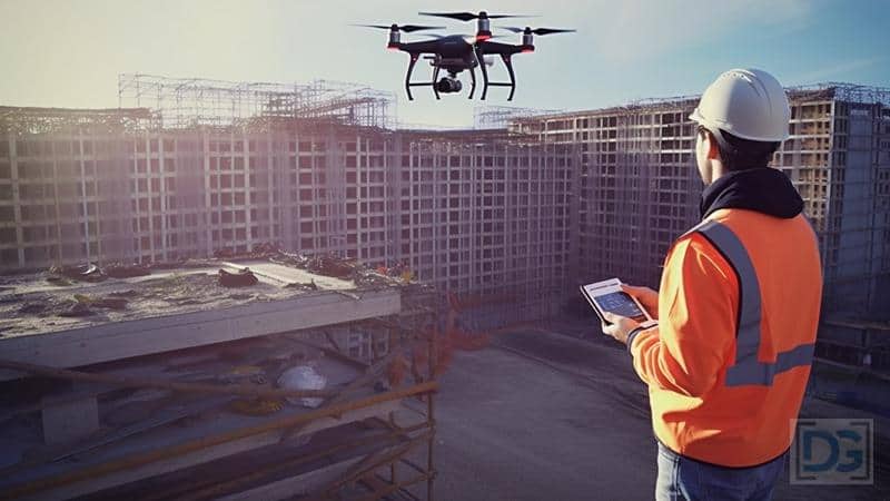 using drone for construction inspection