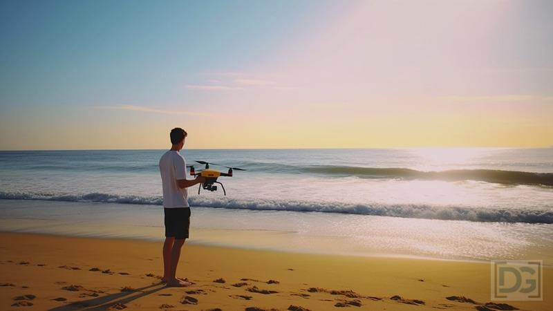 can you fly your drone at a beach