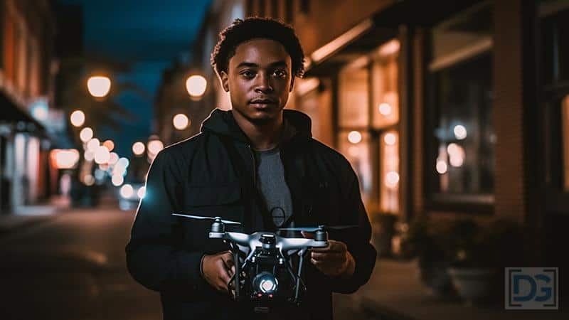 can you fly your drone at night