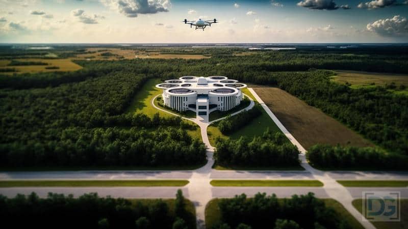 flying a commercial drone
