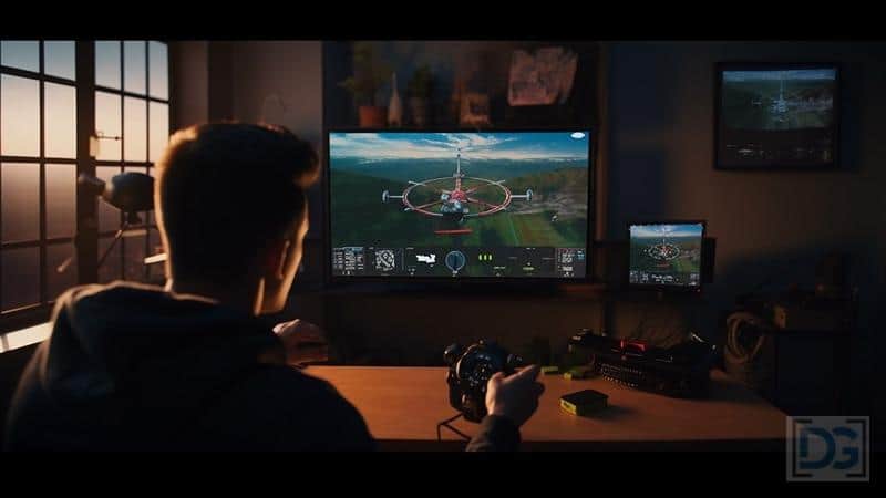 drone flight simulators and games